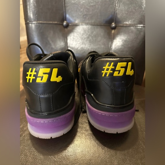Louis Vuitton Trainer Sneakers Lakers Edition sz 43 - Picture 4 of 5